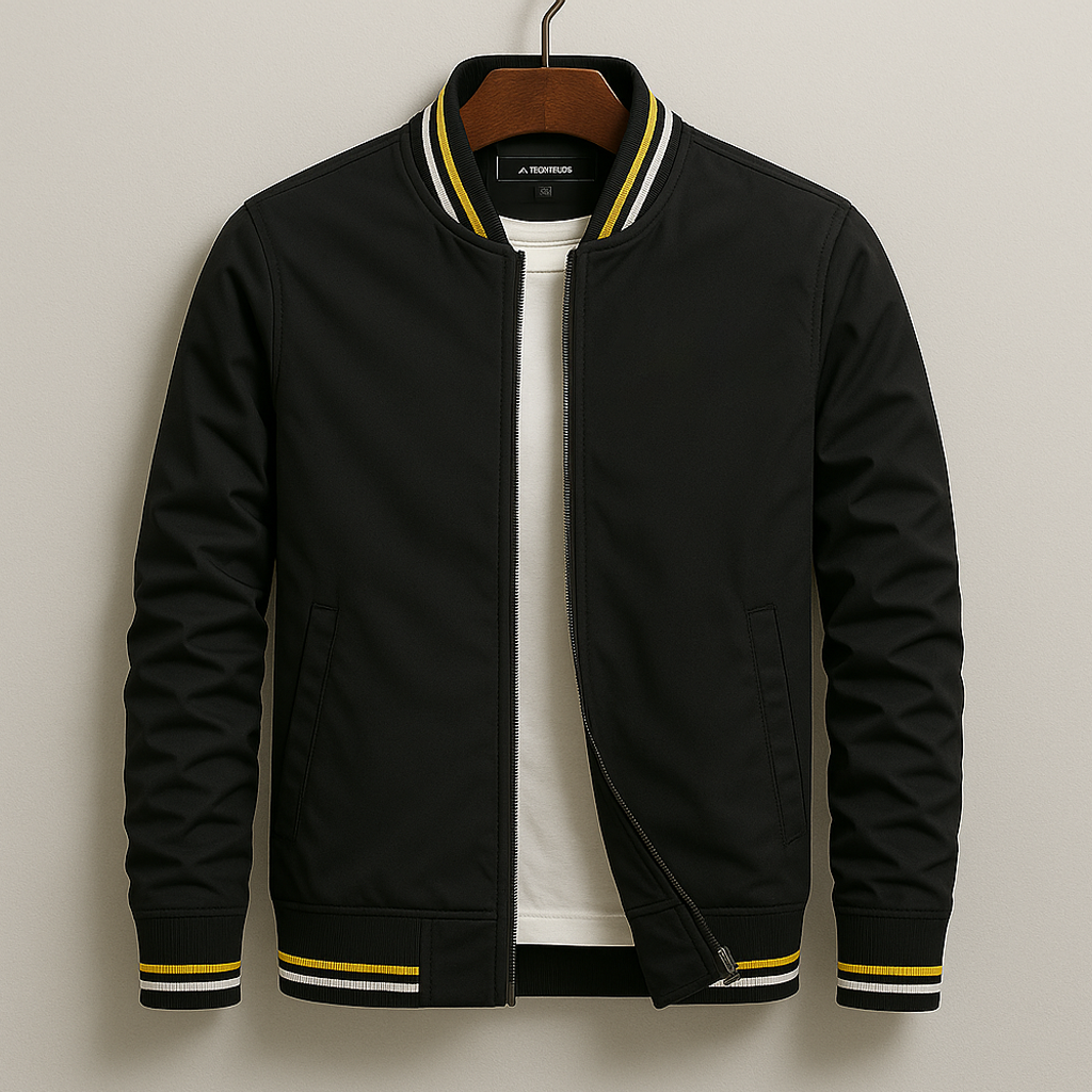 Gentleman’s™ | Elegant bomberjacka med ränder.
