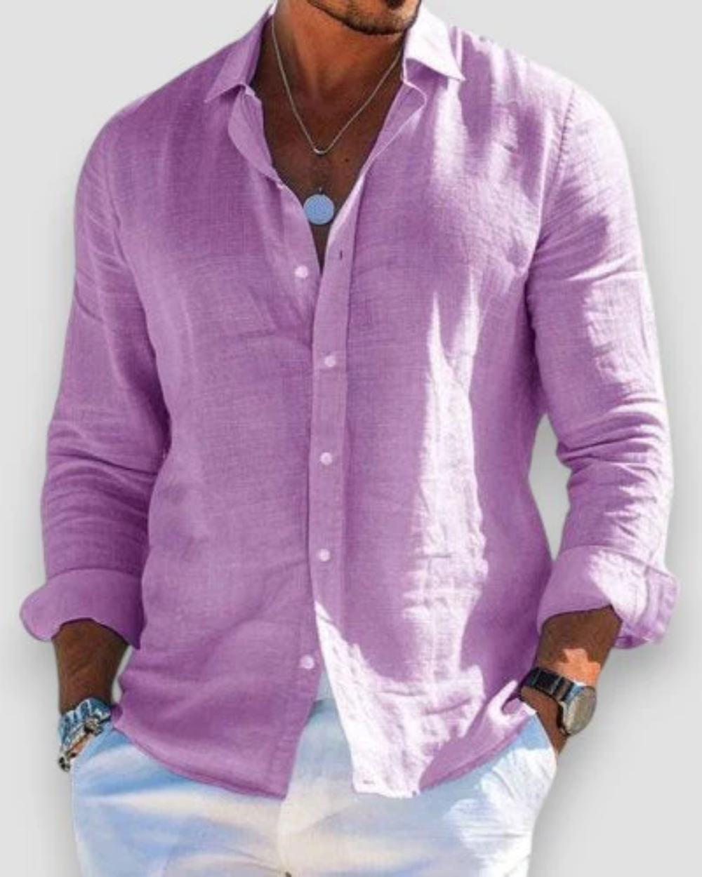 Johnny | Stilren casual skjorta för herrar – för en alltid perfekt look
