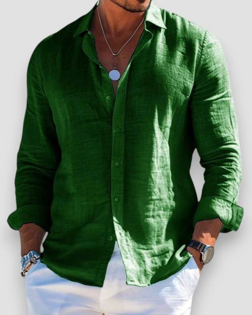 Johnny | Stilren casual skjorta för herrar – för en alltid perfekt look