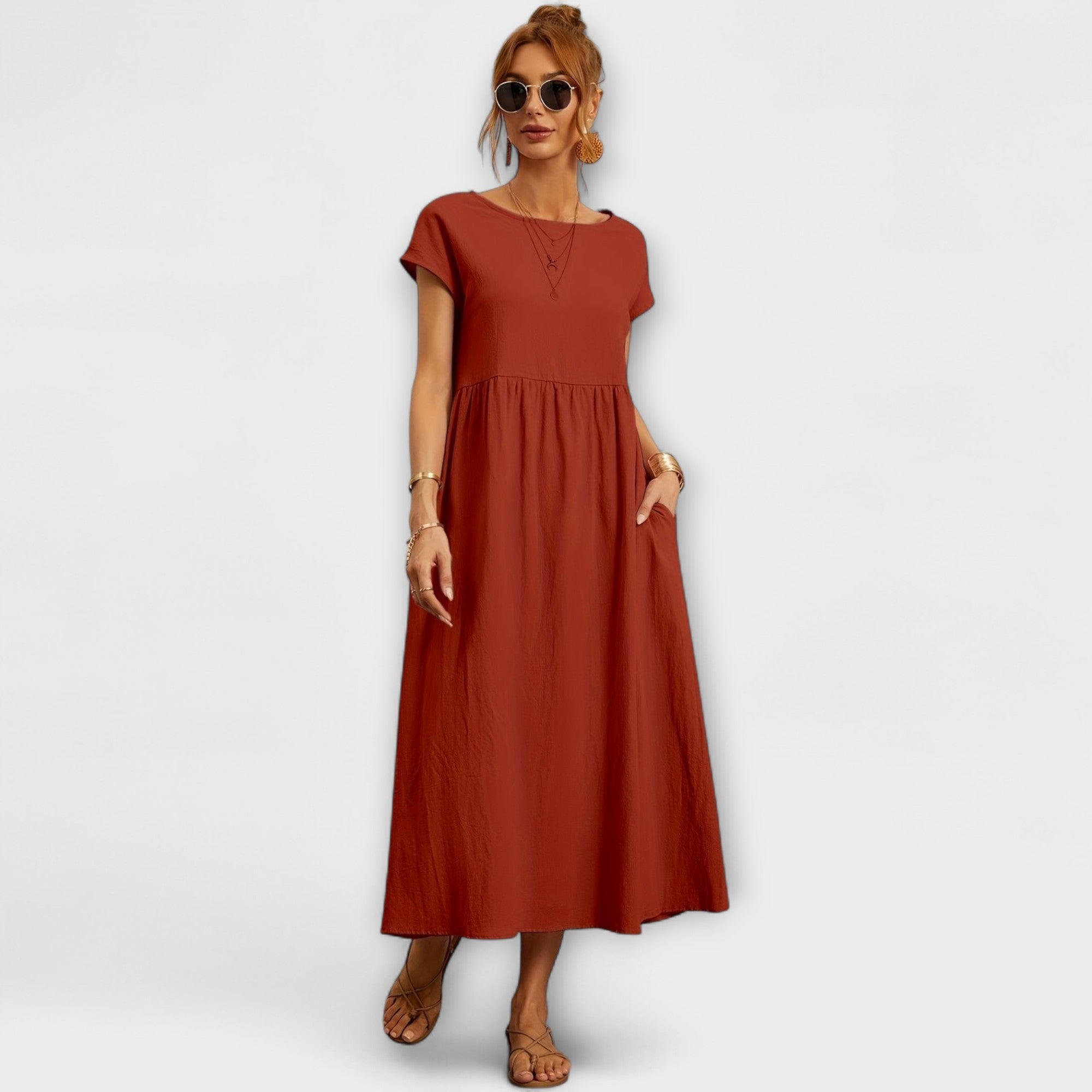 Saphira | Elegant casual klänning för varje tillfälle