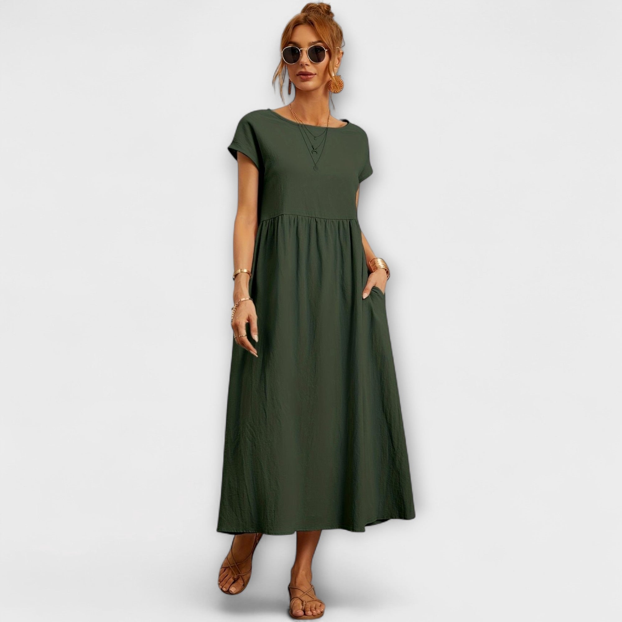 Saphira | Elegant casual klänning för varje tillfälle