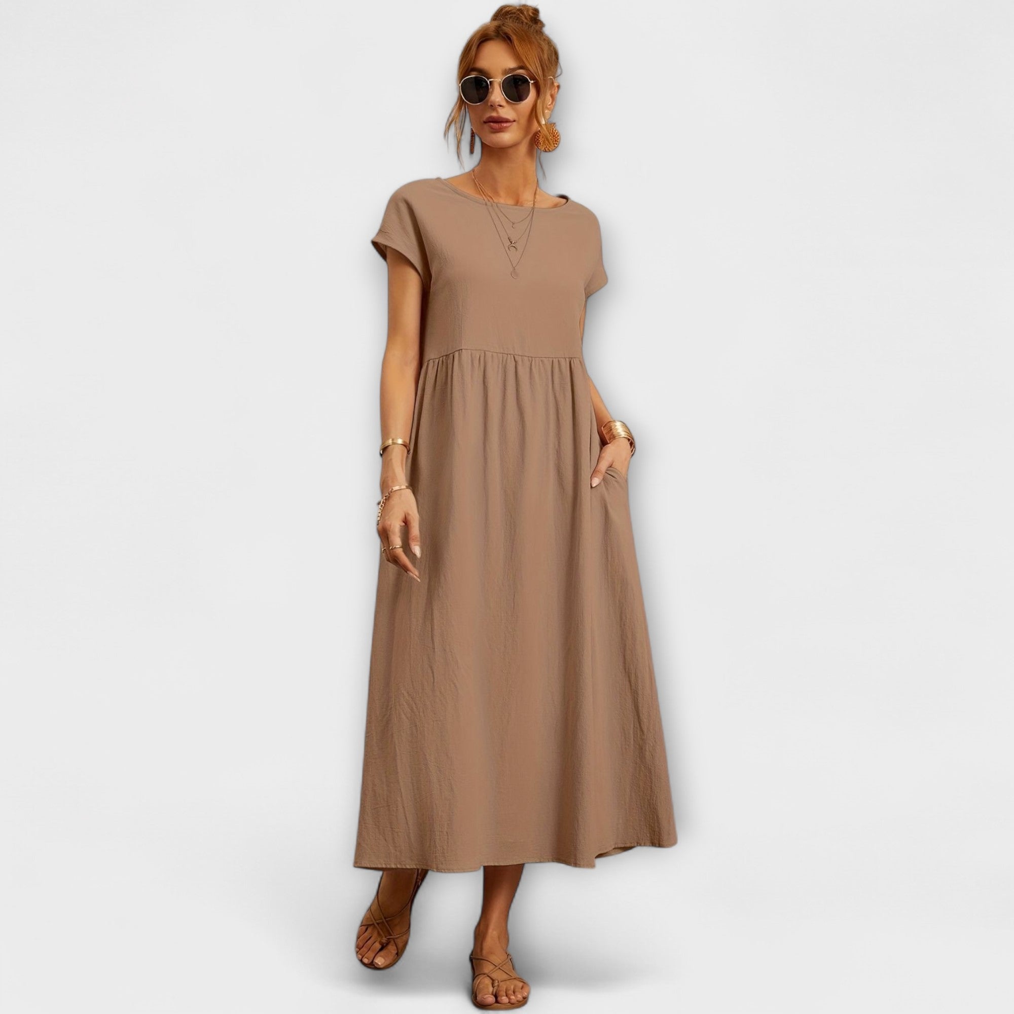 Saphira | Elegant casual klänning för varje tillfälle