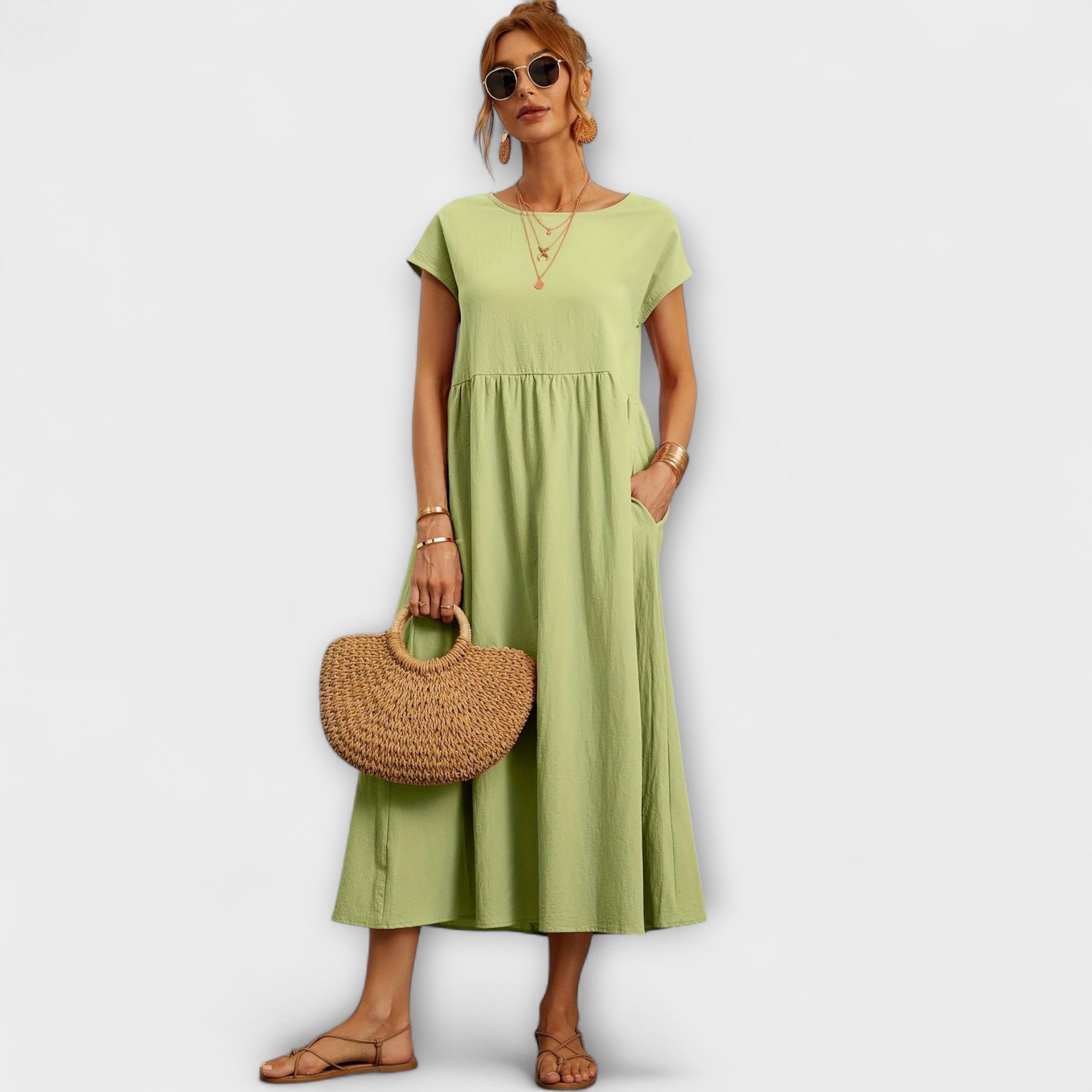 Saphira | Elegant casual klänning för varje tillfälle